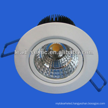 dimmable 10W aluminum LED round ceiling lamp